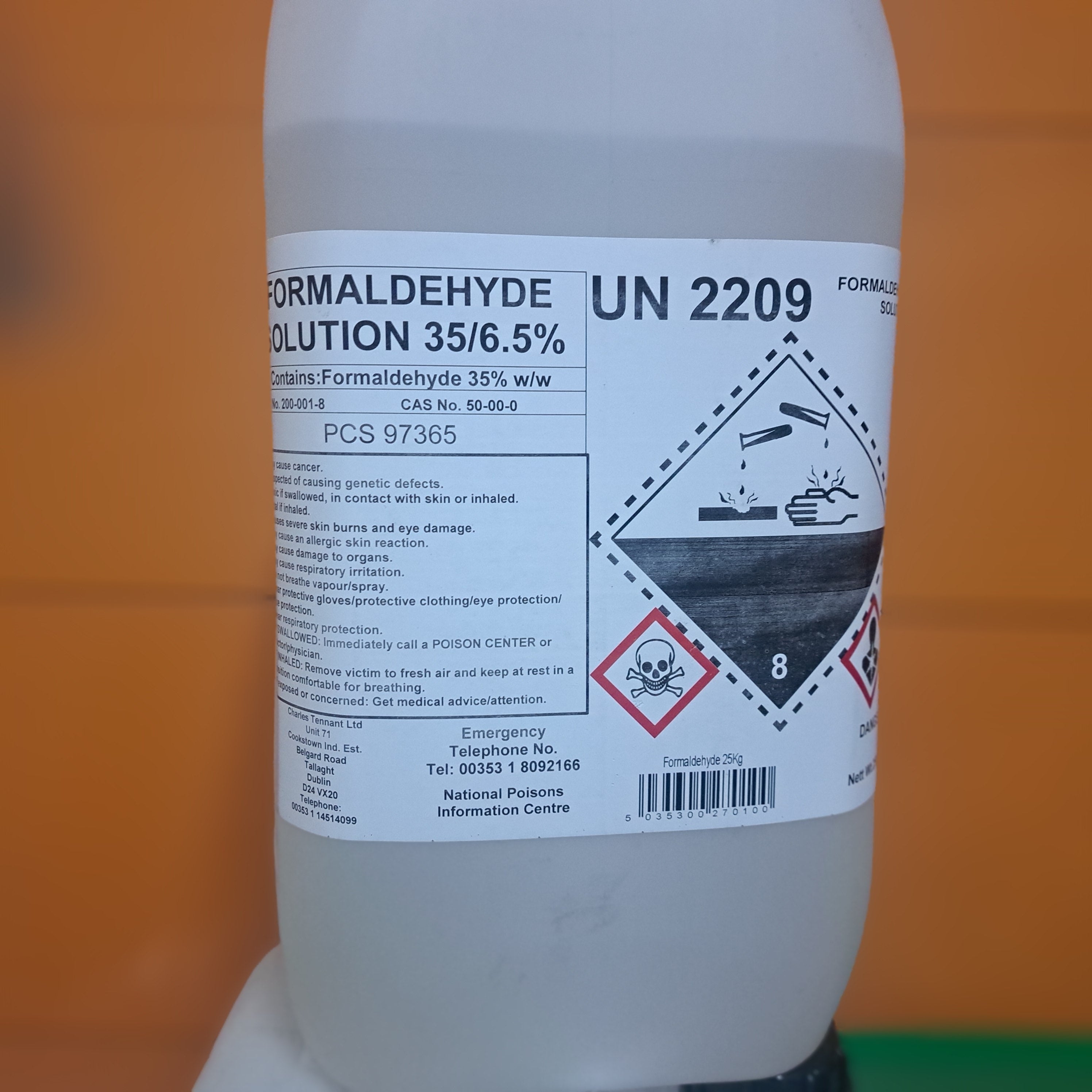 Formaldehyde 25L