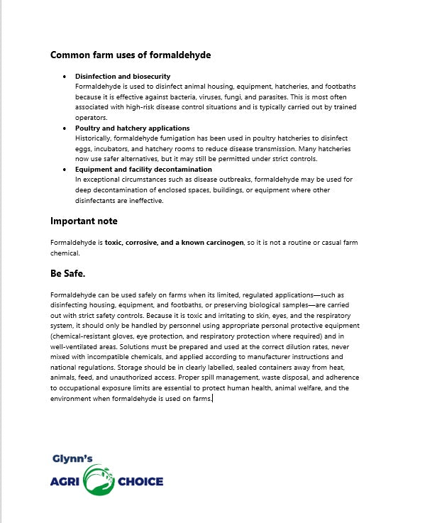 Formaldehyde 25L