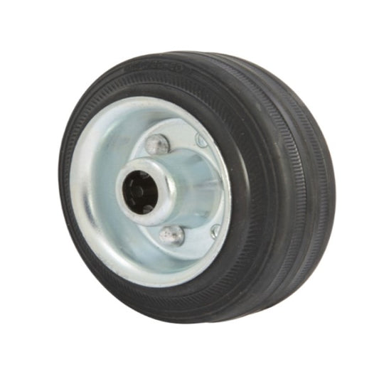 8" Rubber Castor Wheel Only