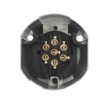 7-Pin Socket Aluminium 12V