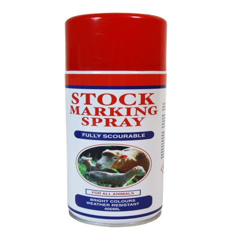 Red Stock Marking Spray Premium 400ml