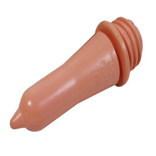 Peach Teat Screw-In Pkt 10