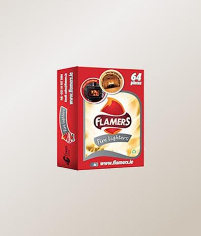 Flamers Firelighters 64 Pack